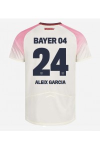 Fotbalové Dres Bayer Leverkusen Aleix Garcia #24 Venkovní Oblečení 2025-26 Krátký Rukáv